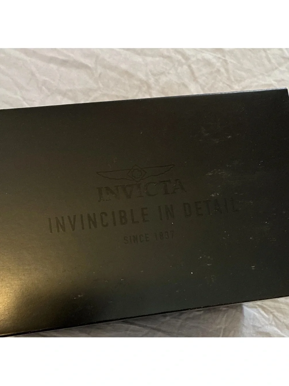 Invicta Silver Stainless Steel Watch with Blue Accents